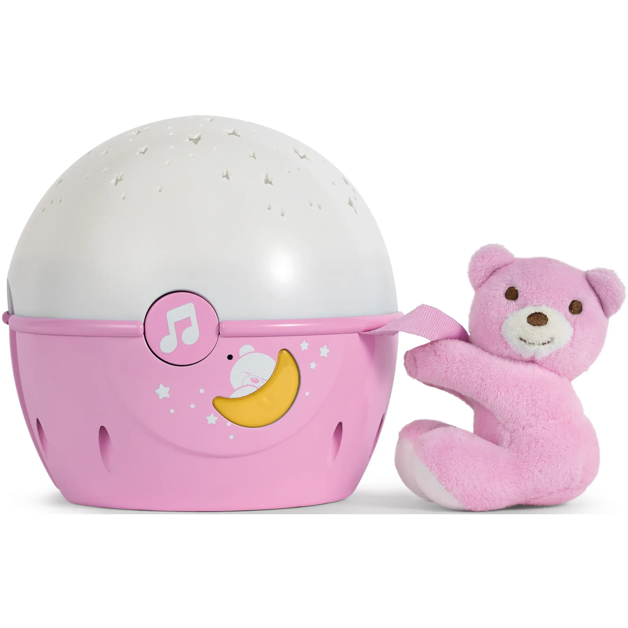 Ночник Chicco «First Dreams Next 2 Stars, розовый» с проектором и функцией звука
Ночник Chicco «First Dreams Next 2 Stars, розовый» с проектором и функцией звука