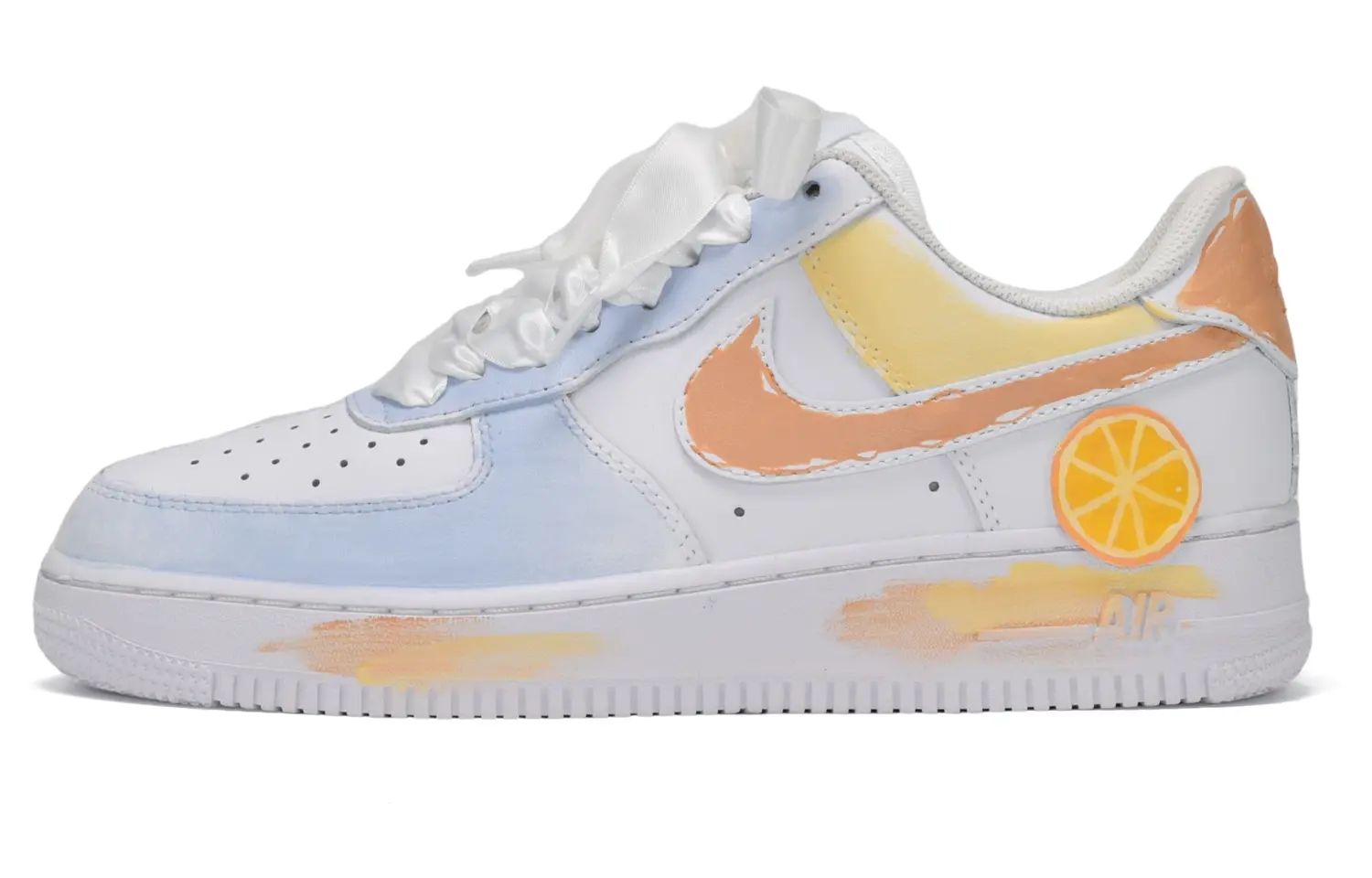 Кроссовки Air Force 1 для скейтбординга унисекс с низким верхом, белый/синий/оранжевый Nike
Кроссовки Air Force 1 для скейтбординга унисекс с низким верхом, белый/синий/оранжевый Nike