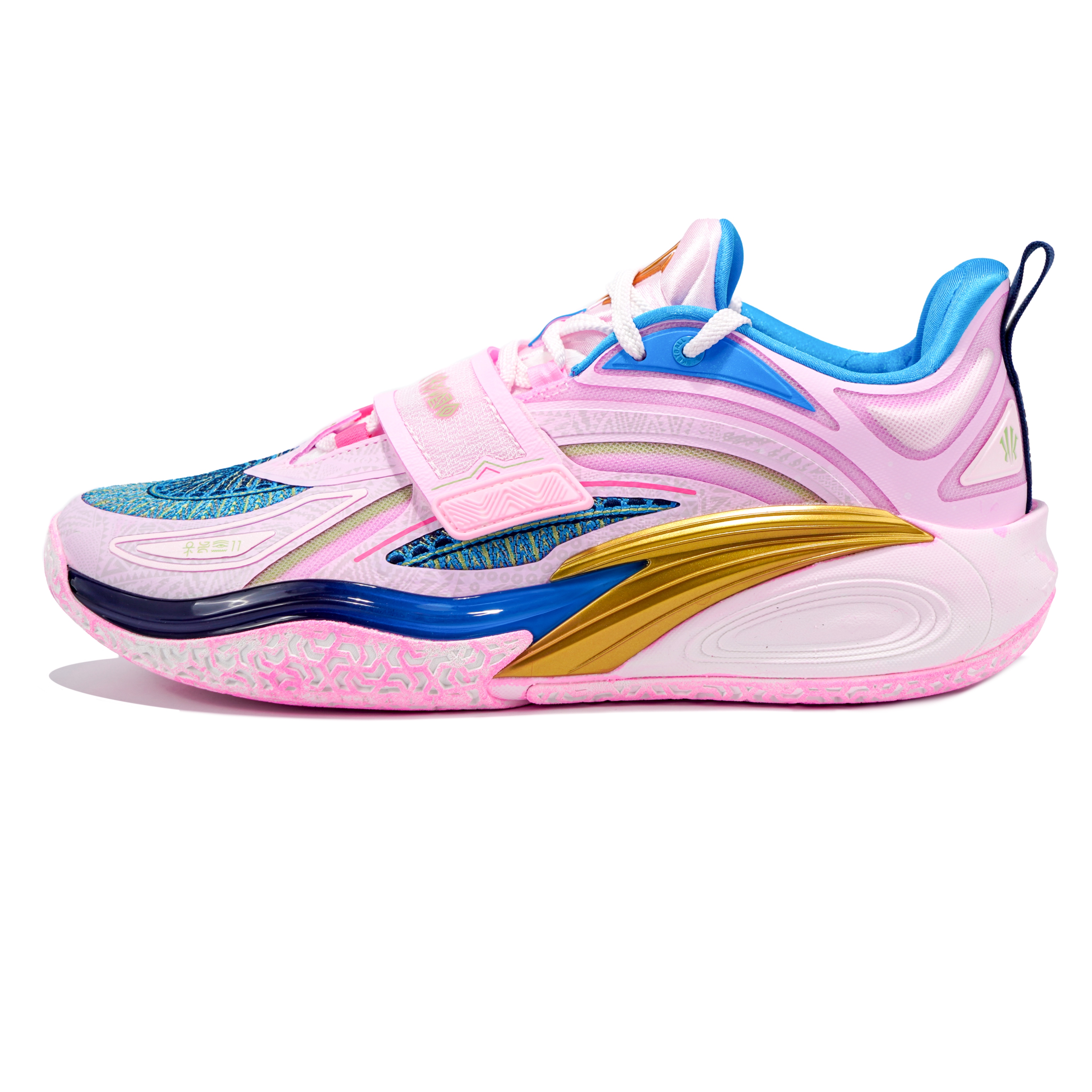 ANTA Баскетбольные кроссовки KAI 1 с амортизацией, износостойкие, дышащие, низкие, мужские, сине-розовые
ANTA Баскетбольные кроссовки KAI 1 с амортизацией, износостойкие, дышащие, низкие, мужские, сине-розовые