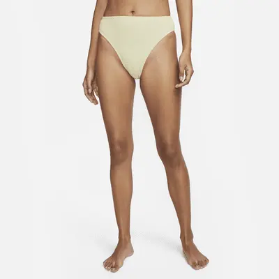 Плавки Nike Women's High-Waisted Bikini Swim Bottom, цвет Coconut Milk 
Плавки Nike Women's High-Waisted Bikini Swim Bottom, цвет Coconut Milk
