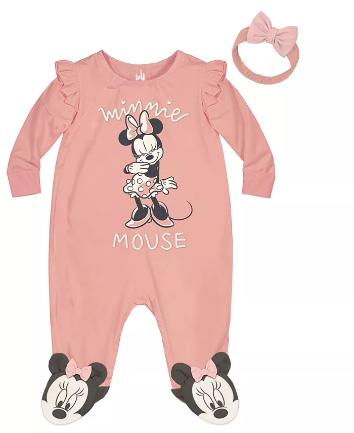 Комплект комбинезона для сна и игр Baby Girls Minnie Mouse Disney, розовый
Комплект комбинезона для сна и игр Baby Girls Minnie Mouse Disney, розовый