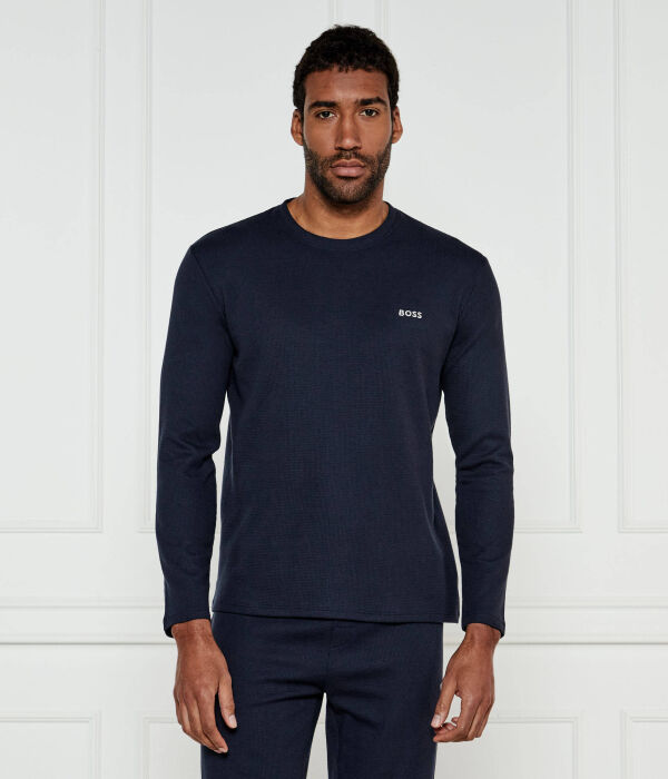 Лонгслив мужской Boss с круглым вырезом, синий
Лонгслив мужской Boss с круглым вырезом, синий