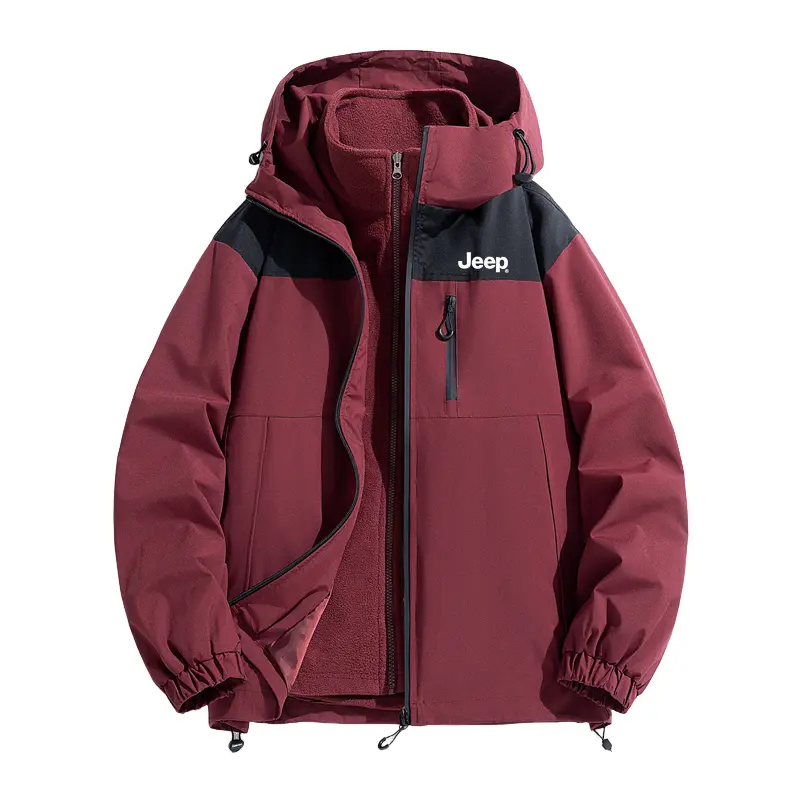 Jeep Куртка Unisex, Red (3-in-1)
Jeep Куртка Unisex, Red (3-in-1)