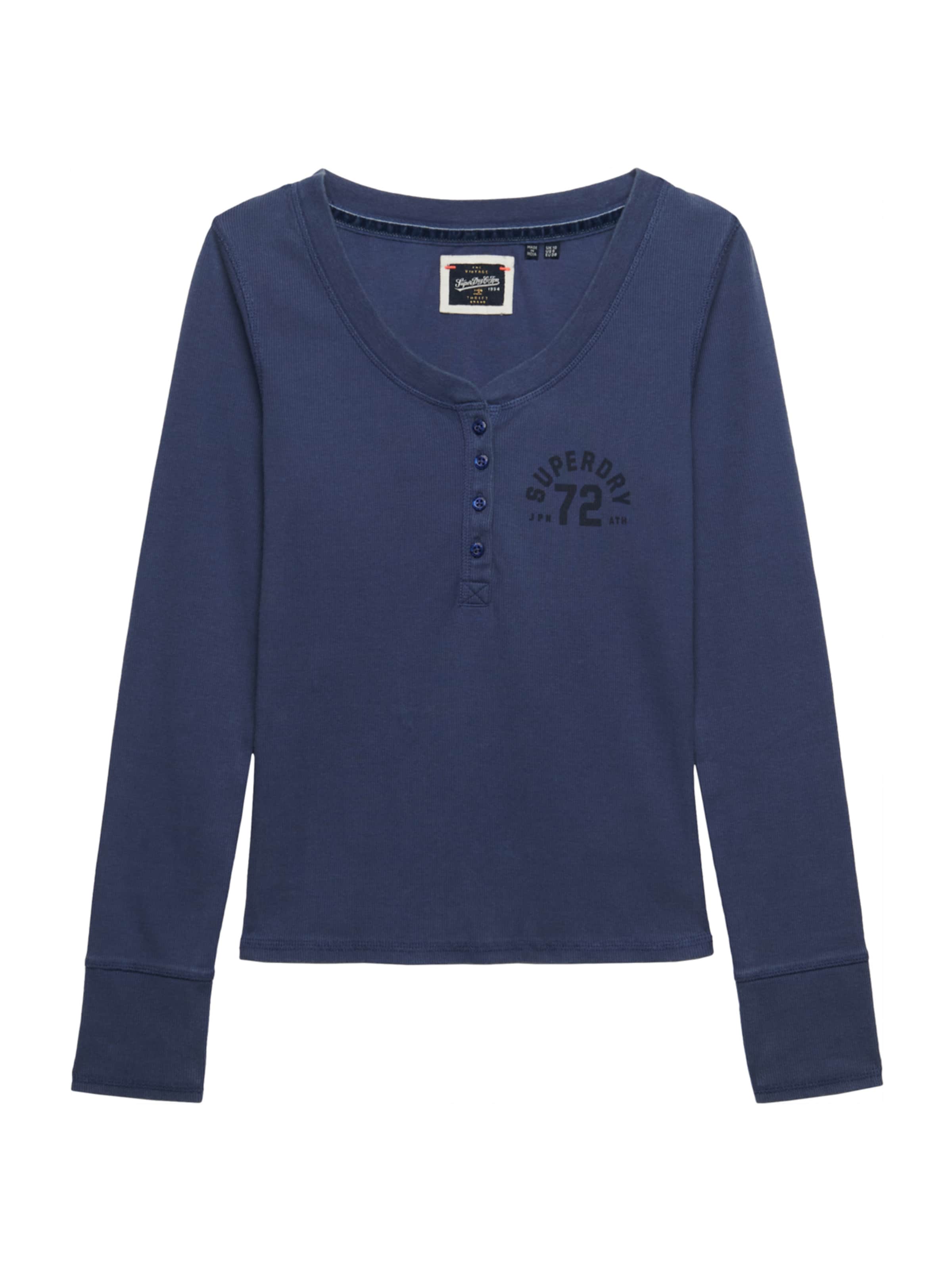 Superdry & Co Лонгслив 'Athletic' в цвете Marine Blue
Superdry & Co Лонгслив 'Athletic' в цвете Marine Blue