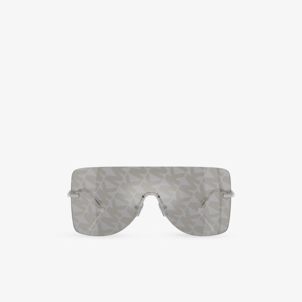 Солнцезащитные очки Michael Kors London Square с металлической оправой, серебряный
Солнцезащитные очки Michael Kors London Square с металлической оправой, серебряный