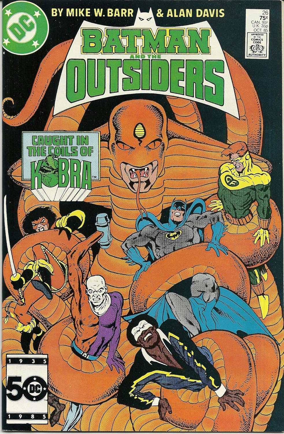 Batman and the Outsiders, Edition# 26 (DC)
Batman and the Outsiders, Edition# 26 (DC)