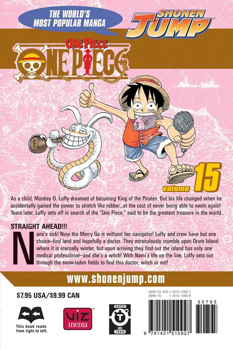 Манга One Piece Manga Volume 15
Манга One Piece Manga Volume 15
