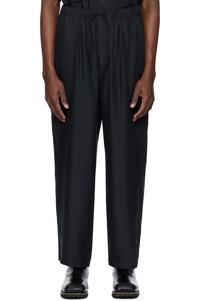 Штаны из шамбре Yoke, черный
Штаны из шамбре Yoke, черный