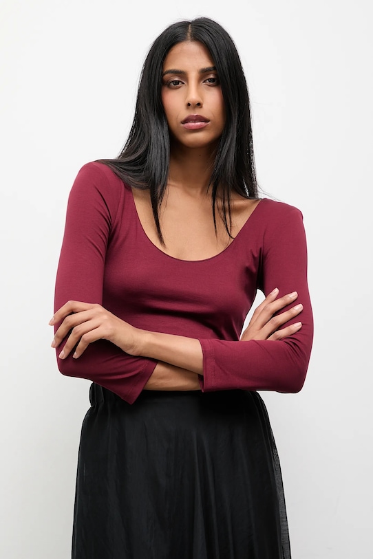 Лонгслив Answear.Lab, бордовый
Лонгслив Answear.Lab, бордовый