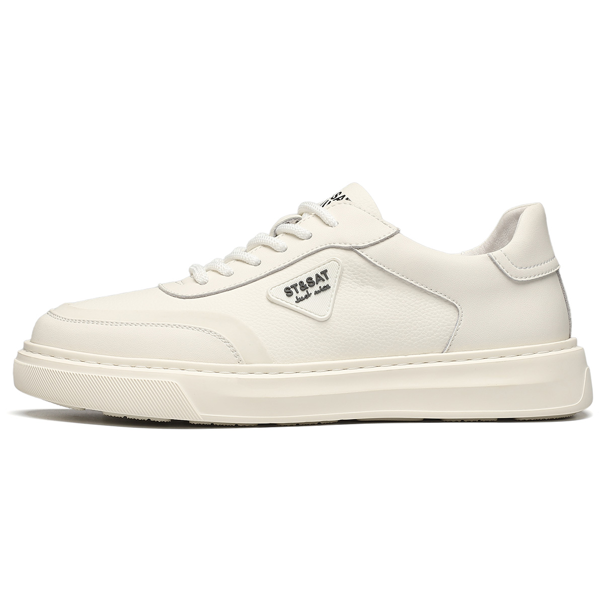 ST&SAT Скользоустойчивые мужские лоу-топы для скейтбординга белые, цвет White
ST&SAT Скользоустойчивые мужские лоу-топы для скейтбординга белые, цвет White