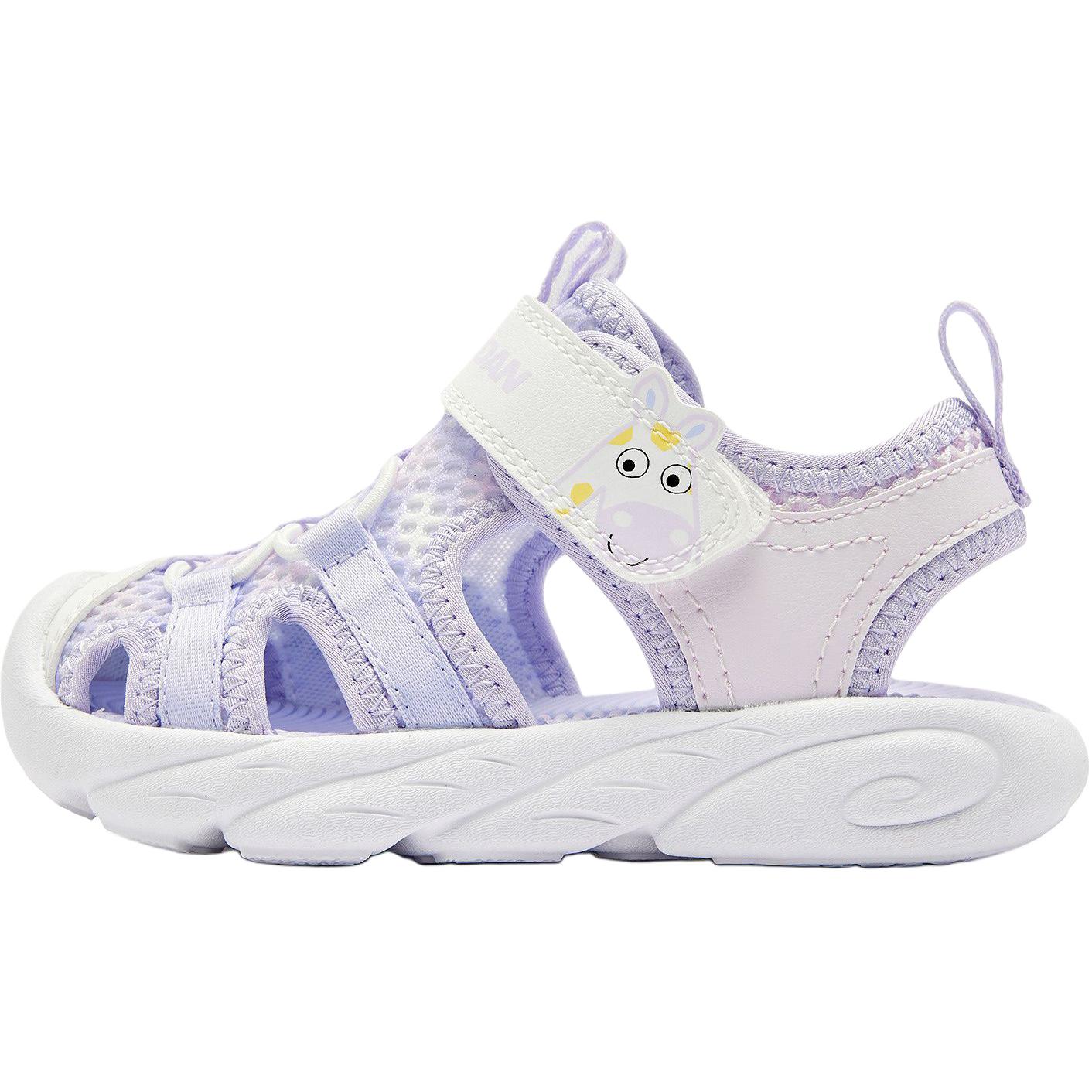 Нескользящие износостойкие низкие туфли для малышей QIAODAN, фиолетовый
Нескользящие износостойкие низкие туфли для малышей QIAODAN, фиолетовый