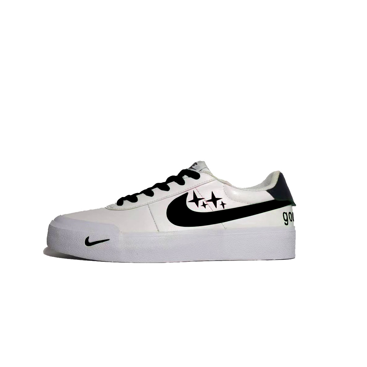 Кроссовки Court Shot Lucky Star с низким верхом, устойчивые к истиранию и скольжению, мужские для скейтбординга Nike, White
Кроссовки Court Shot Lucky Star с низким верхом, устойчивые к истиранию и скольжению, мужские для скейтбординга Nike, White