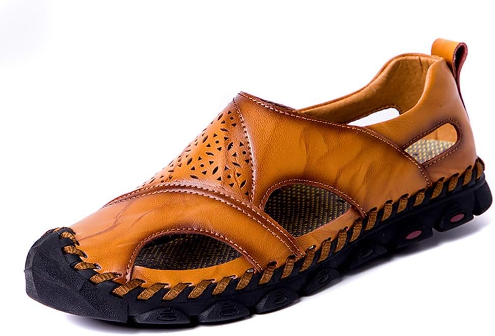 Мужские кожаные сандалии UPIShi для улицы, слипоны, повседневные рыбацкие легкие туфли, коричневый
Мужские кожаные сандалии UPIShi для улицы, слипоны, повседневные рыбацкие легкие туфли, коричневый