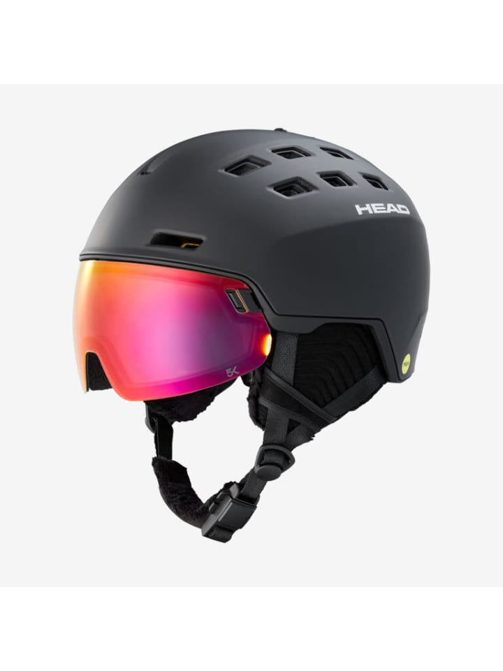 HEAD Горнолыжный шлем с визором, черный
HEAD Горнолыжный шлем с визором, черный