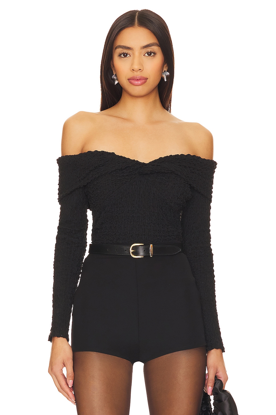 Кенди топ Astr The Label, черный
Кенди топ Astr The Label, черный