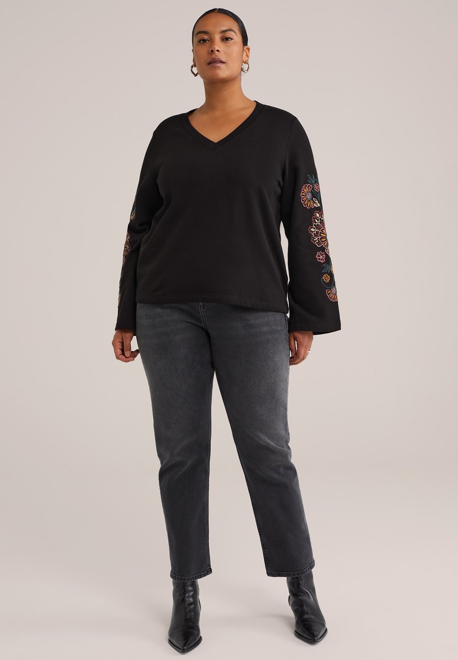 Толстовка WE Fashion CURVE, Black
Толстовка WE Fashion CURVE, Black