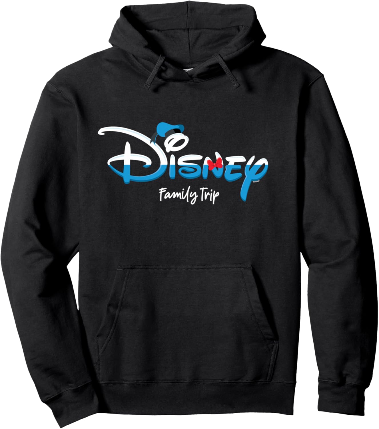 Толстовка с логотипом Дональда Дака от Disney для семейных поездок, путешествий и отпусков, черный
Толстовка с логотипом Дональда Дака от Disney для семейных поездок, путешествий и отпусков, черный