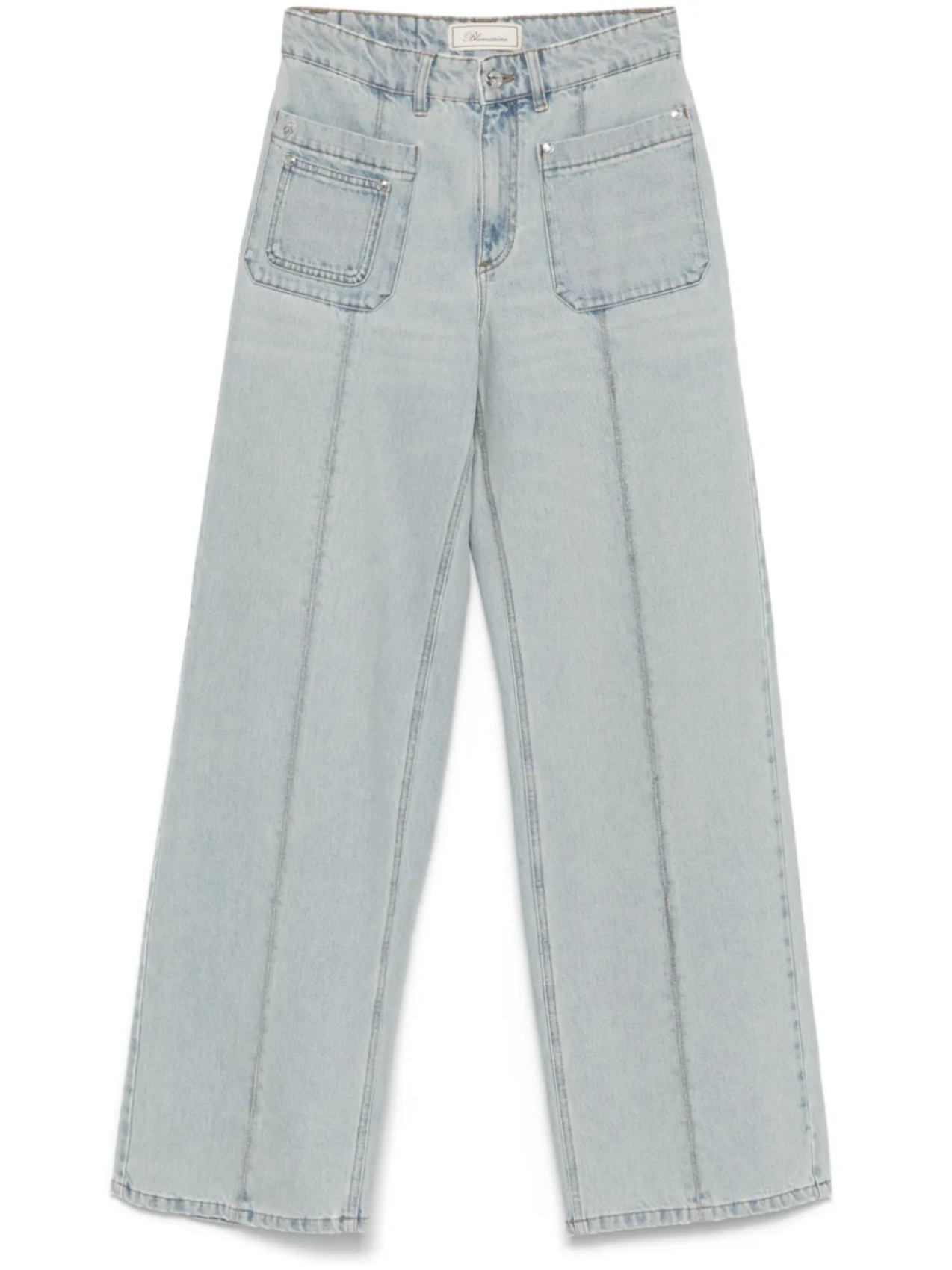 Джинсы Blumarine с вышитым логотипом, синий
Джинсы Blumarine с вышитым логотипом, синий