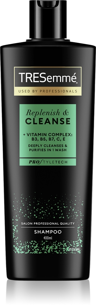 Восстанавливающий и очищающий шампунь для жирных волос с витаминами Tresemmé, pro style technologie 400 мл
Восстанавливающий и очищающий шампунь для жирных волос с витаминами Tresemmé, pro style technologie 400 мл