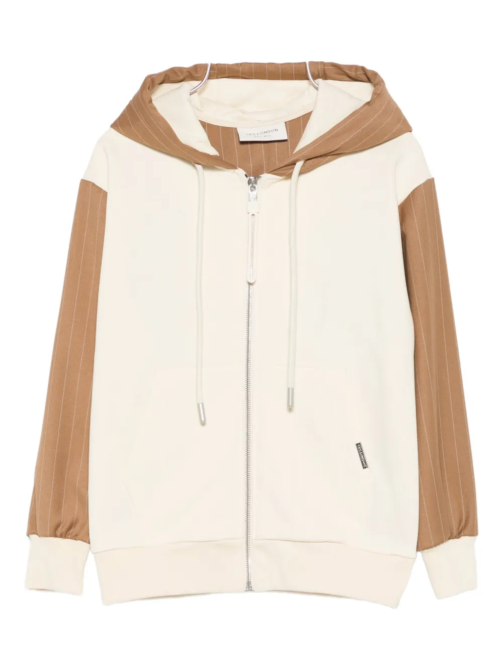 Худи в полоску Yes London, нейтральный
Худи в полоску Yes London, нейтральный