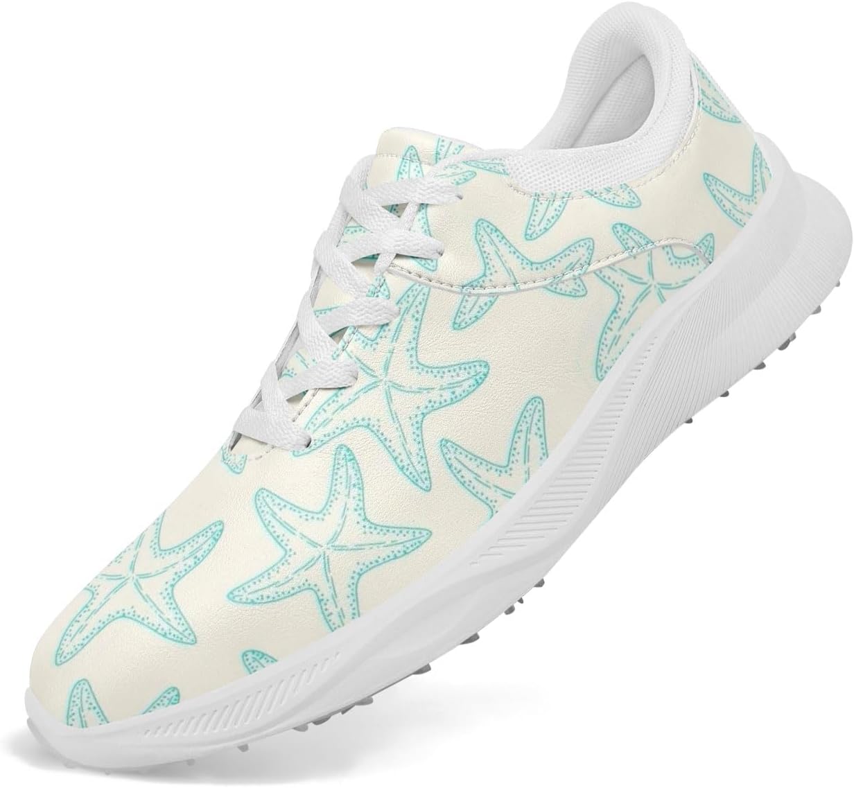 Водонепроницаемые гольф-туфли без шипов для мужчин и женщин - с гавайским океанским принтом, легкие, дышащие и удобные для гольфа и повседневной носки Awsole, белый/зеленый/бежевый
Водонепроницаемые гольф-туфли без шипов для мужчин и женщин - с гавайским океанским принтом, легкие, дышащие и удобные для гольфа и повседневной носки Awsole, белый/зеленый/бежевый