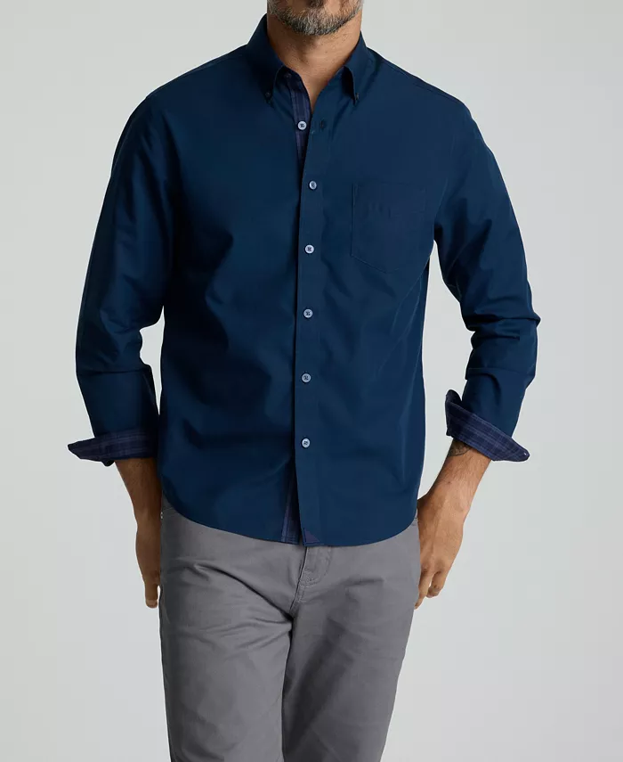 Мужская рубашка Regular Fit Kaiser без складок на пуговицах Untuckit, синий
Мужская рубашка Regular Fit Kaiser без складок на пуговицах Untuckit, синий