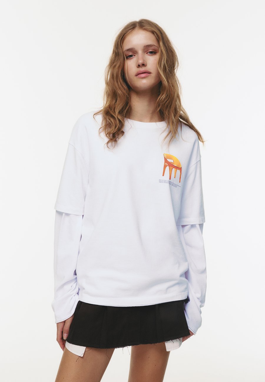 Футболка PULL&BEAR FURNITURE SLOGAN, White/Off-White, Белый, Футболка PULL&BEAR FURNITURE SLOGAN, White/Off-White
Футболка PULL&BEAR FURNITURE SLOGAN, White/Off-White, Белый, Футболка PULL&BEAR FURNITURE SLOGAN, White/Off-White