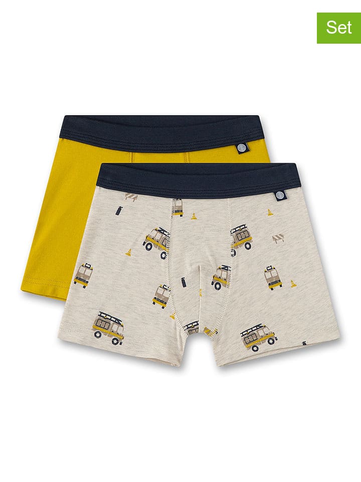 Sanetta Комплект из 2 штук: боксерские шорты желто-бежевого цвета
Sanetta Комплект из 2 штук: боксерские шорты желто-бежевого цвета