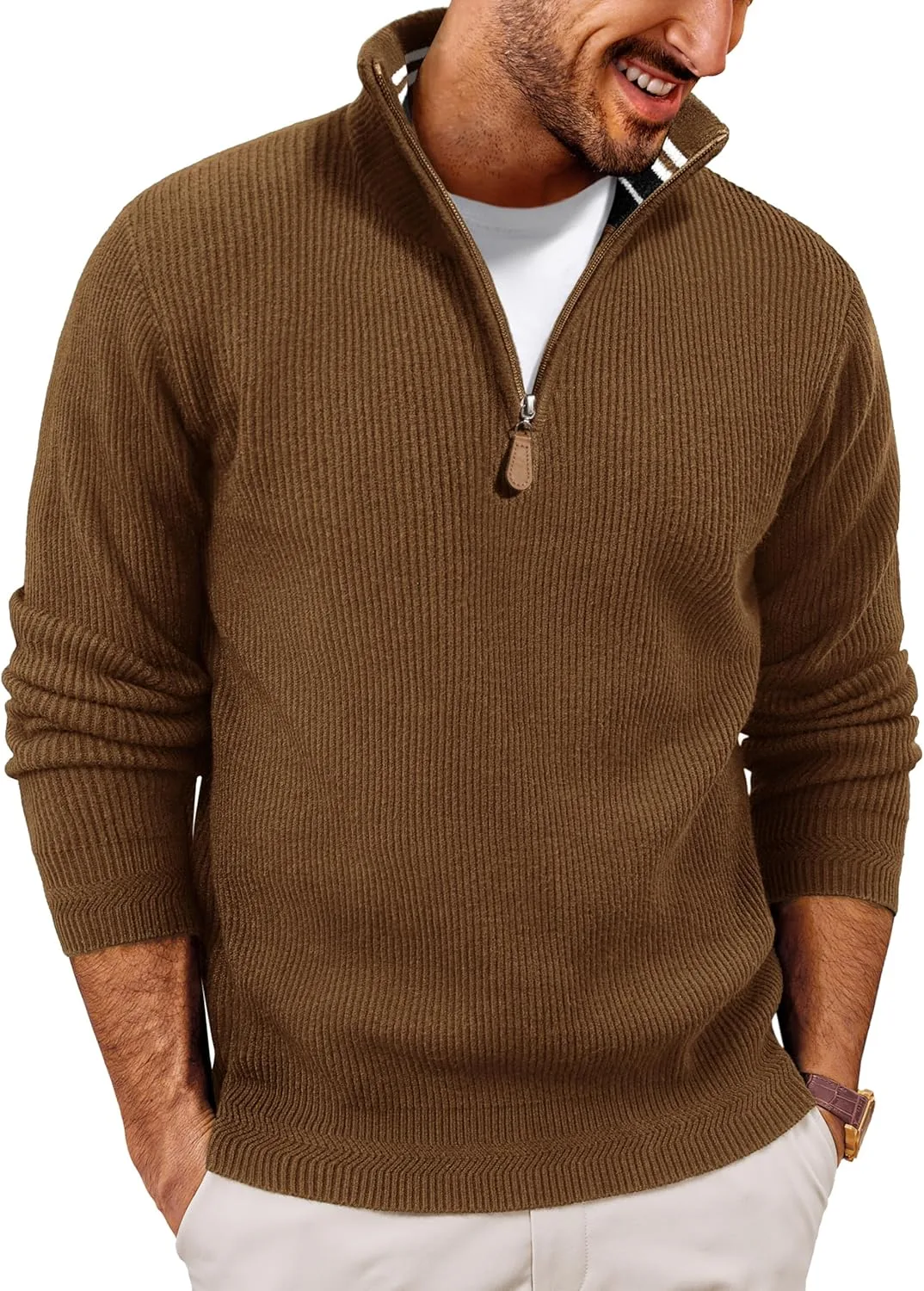 PJ PAUL JONES мужской свитер с молнией на четверть, легкий вязаный
PJ PAUL JONES мужской свитер с молнией на четверть, легкий вязаный