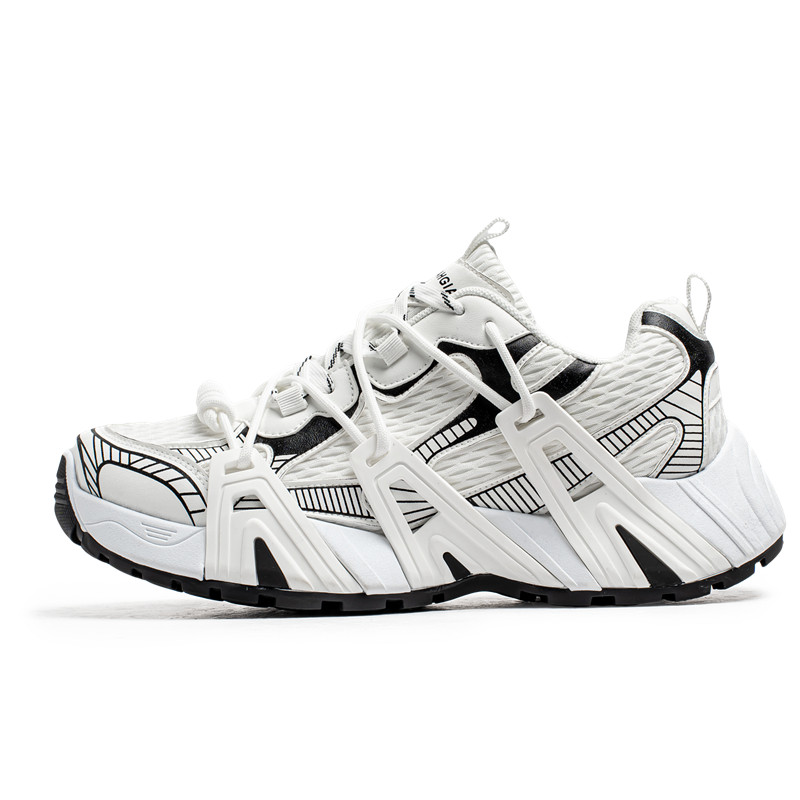 Дышащие низкие массивные кроссовки для мужчин GNVA, White
Дышащие низкие массивные кроссовки для мужчин GNVA, White