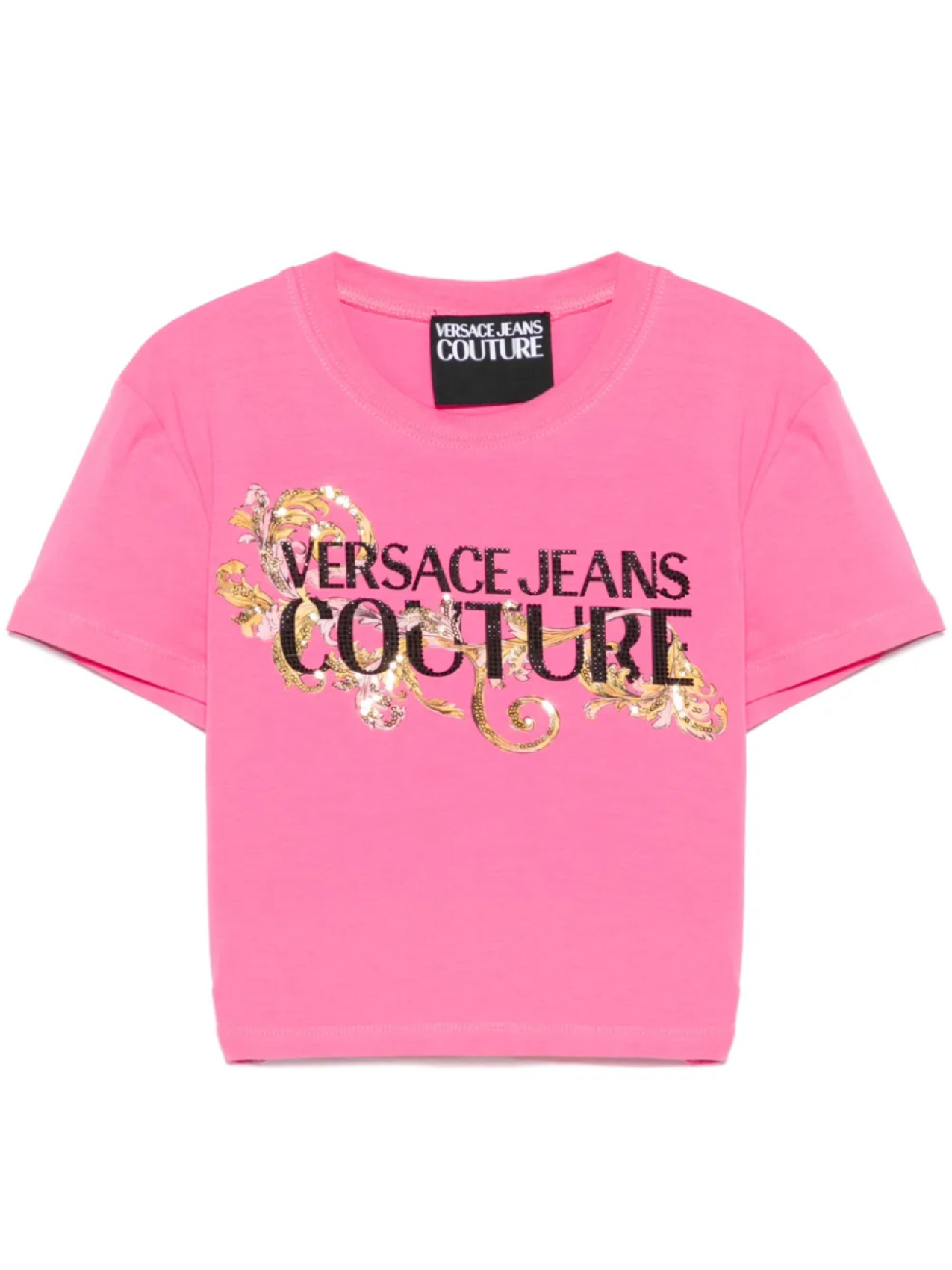 Versace Jeans Couture футболка Crystal Outline Barocco, розовый
Versace Jeans Couture футболка Crystal Outline Barocco, розовый