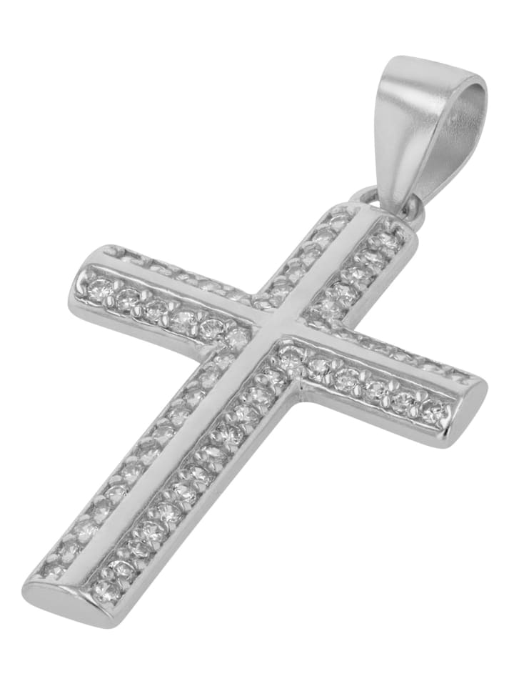 Adeliás Женский кулон - Крест. Кулон в виде креста из серебра 925 пробы с кубическим цирконием в серебряной оправе
Adeliás Женский кулон - Крест. Кулон в виде креста из серебра 925 пробы с кубическим цирконием в серебряной оправе