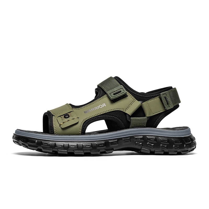 WARRIOR Пляжные сандалии мужские, армейский зеленый/черный
WARRIOR Пляжные сандалии мужские, армейский зеленый/черный