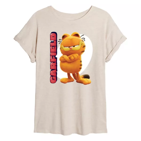 Футболка размера «Оверсайз» от Juniors с изображением фильма «Гарфилд» Licensed Character, бежевый
Футболка размера «Оверсайз» от Juniors с изображением фильма «Гарфилд» Licensed Character, бежевый
