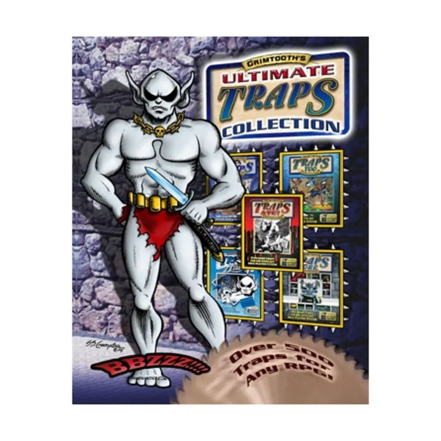 Grimtooth's Ultimate Traps Collection, Fantasy Supplements (System Neutral), твердый переплет
Grimtooth's Ultimate Traps Collection, Fantasy Supplements (System Neutral), твердый переплет
