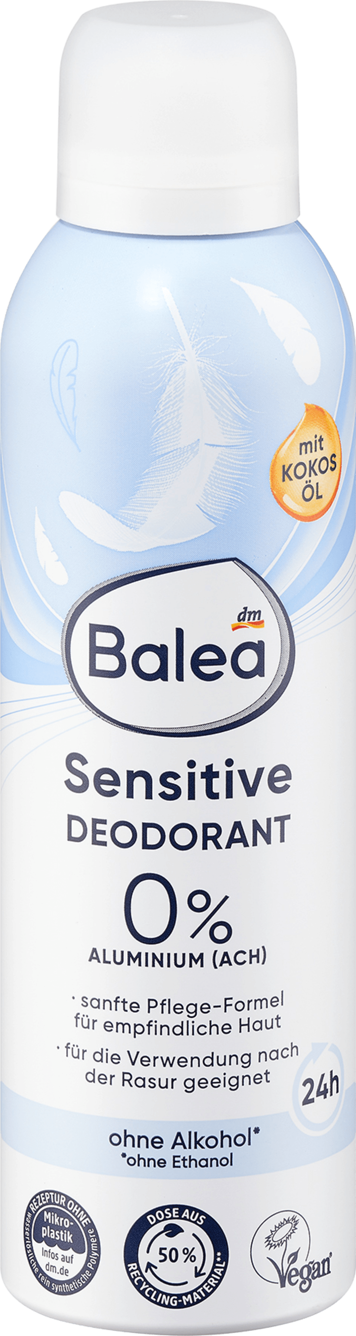 Дезодорант Balea Deospray Sensitive, 200 ml
Дезодорант Balea Deospray Sensitive, 200 ml