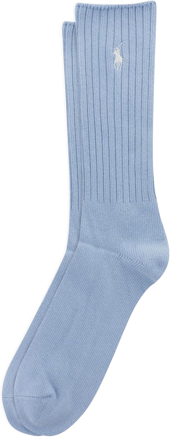 POLO RALPH LAUREN мужские хлопковые ребристые носки, Light Blue
POLO RALPH LAUREN мужские хлопковые ребристые носки, Light Blue