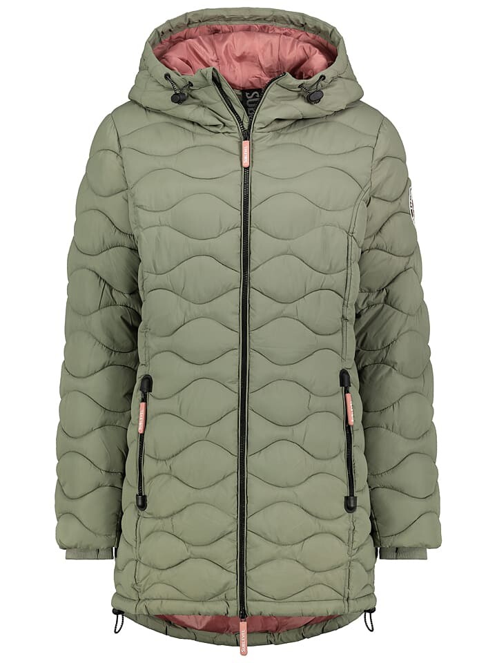 Стеганое пальто Sublevel Steppmantel, хаки 
Стеганое пальто Sublevel Steppmantel, хаки