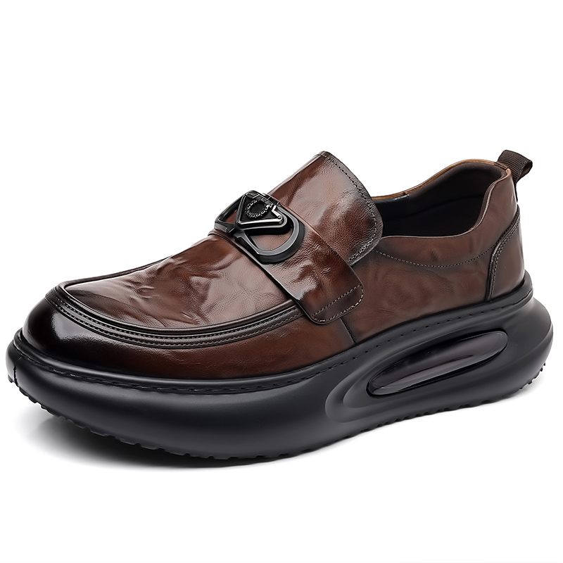 POPULAR ROUSE PR Коричневые мужские повседневные туфли, цвет Brown 
POPULAR ROUSE PR Коричневые мужские повседневные туфли, цвет Brown