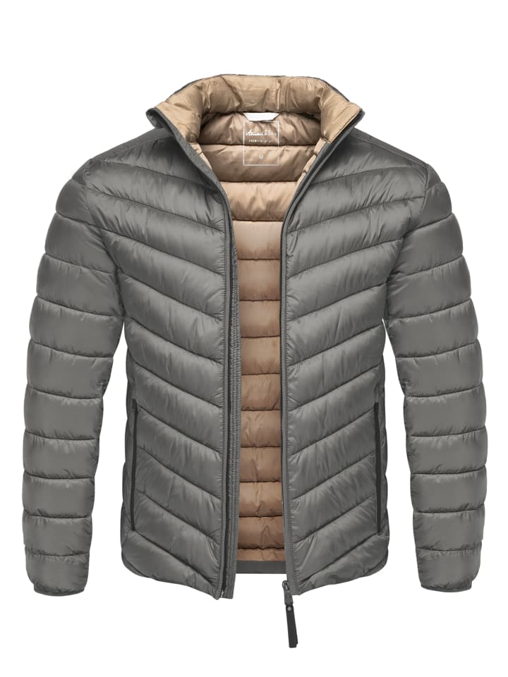 Стеганая куртка Amaci&Sons, серый
Стеганая куртка Amaci&Sons, серый