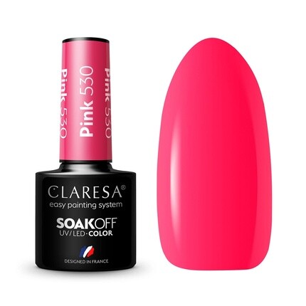 Коллекция лаков для ногтей Claresa UV LED Hybrid Manicure Soak Off — 5 мл, розовый цвет, № 530
Коллекция лаков для ногтей Claresa UV LED Hybrid Manicure Soak Off — 5 мл, розовый цвет, № 530
