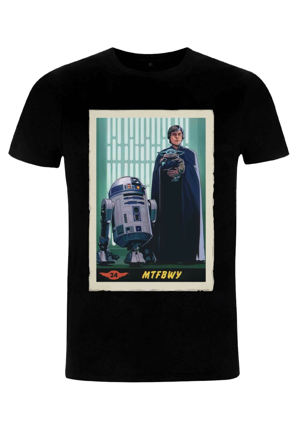 Футболка с принтом STAR WARS: THE MANDALORIAN TRAINING BEGINS CARD UNISEX Star Wars, черный
Футболка с принтом STAR WARS: THE MANDALORIAN TRAINING BEGINS CARD UNISEX Star Wars, черный