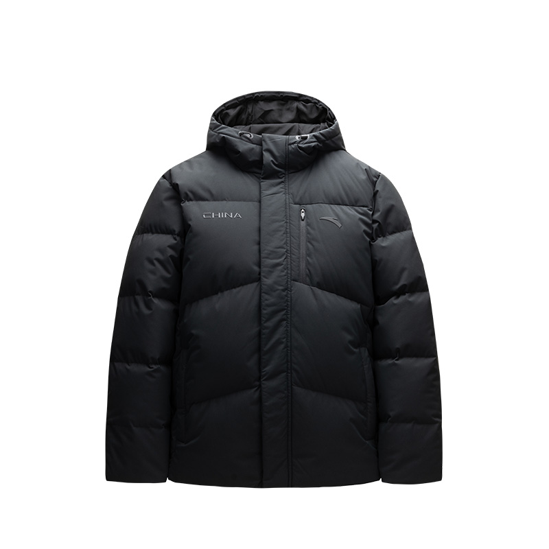 ANTA Пуховик унисекс черный, Black
ANTA Пуховик унисекс черный, Black