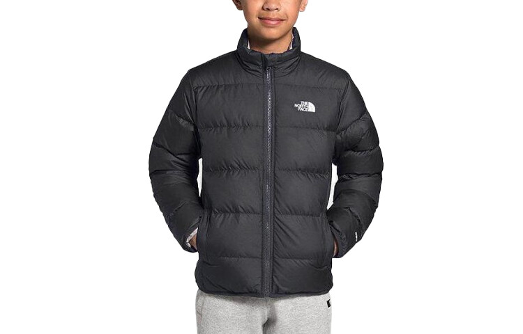 Детский пуховик THE NORTH FACE, цвет Gray 
Детский пуховик THE NORTH FACE, цвет Gray