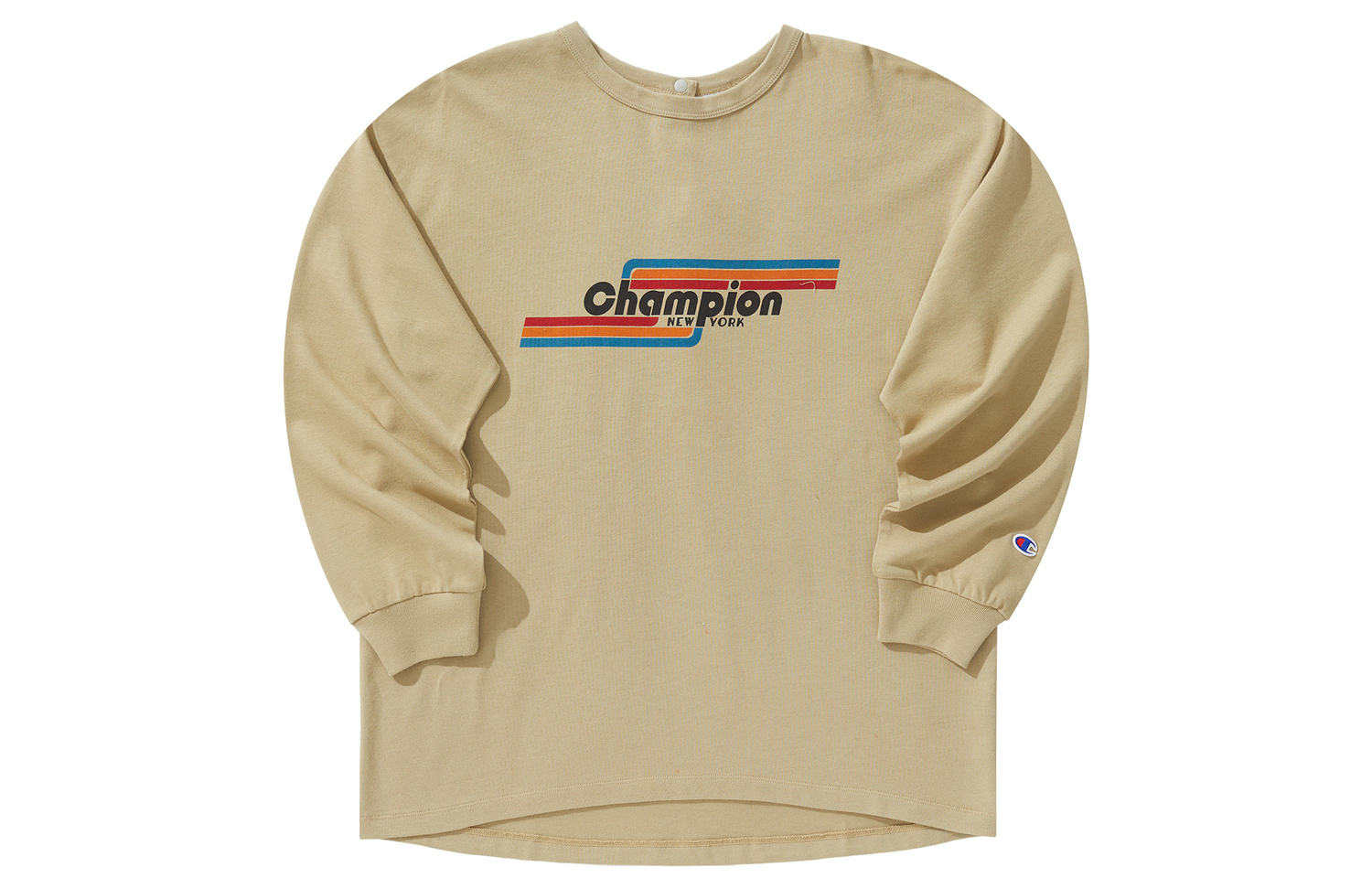 Футболка с круглым вырезом свободного кроя прямая с длинным рукавом Japan Version женская Champion, хаки
Футболка с круглым вырезом свободного кроя прямая с длинным рукавом Japan Version женская Champion, хаки