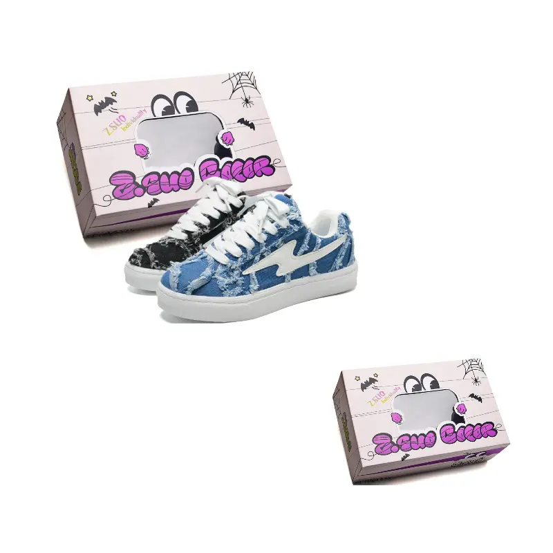 Z.SUO Кроссовки для скейтбординга унисекс с амортизацией, защитой от ударов, легкие, увеличивающие рост, низкие, в коробке, деним асимметричные, цвет Denim Mismatched
Z.SUO Кроссовки для скейтбординга унисекс с амортизацией, защитой от ударов, легкие, увеличивающие рост, низкие, в коробке, деним асимметричные, цвет Denim Mismatched