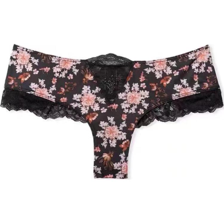 Трусы Victoria's Secret Женские 1 упаковка Черные 
Трусы Victoria's Secret Женские 1 упаковка Черные