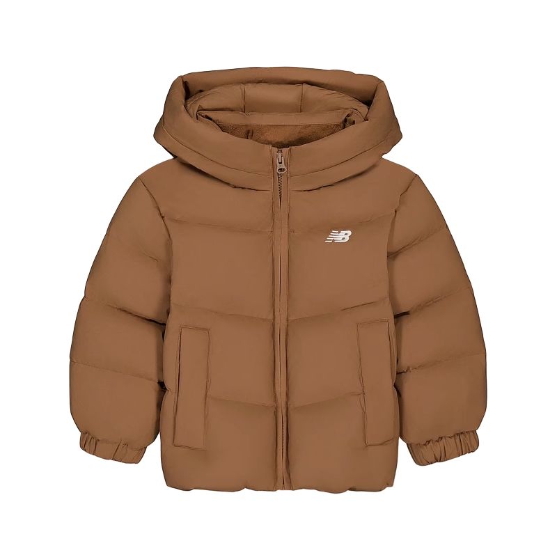 Детская пуховая куртка New Balance, коричневая
Детская пуховая куртка New Balance, коричневая