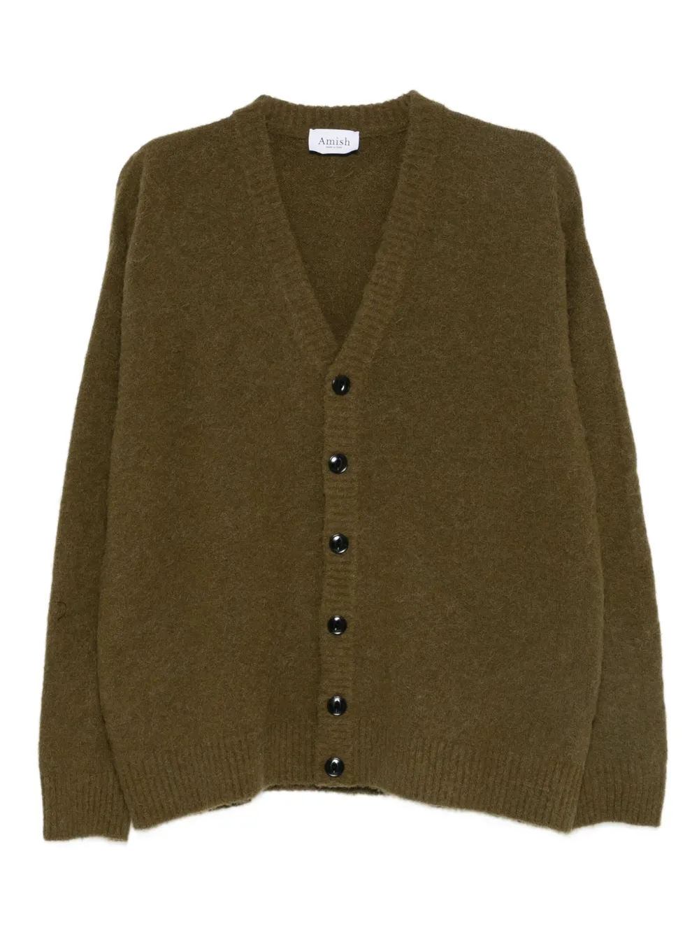 Меланжевый кардиган Amish, зеленый
Меланжевый кардиган Amish, зеленый
