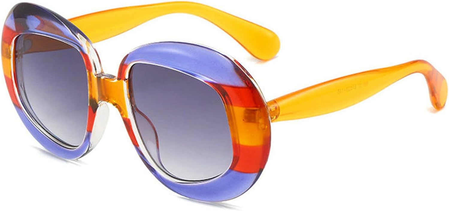 Солнцезащитные очки Helena Oversized Oval для женщин в стиле ретро, с большой оправой, уникальные солнцезащитные очки, модные винтажные очки с толстой круглой оправой, S65, Purple
Солнцезащитные очки Helena Oversized Oval для женщин в стиле ретро, с большой оправой, уникальные солнцезащитные очки, модные винтажные очки с толстой круглой оправой, S65, Purple